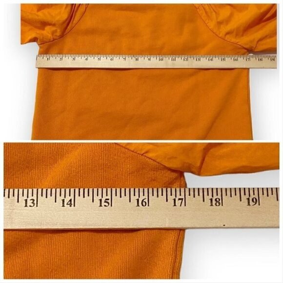 Ulla Johnson James bell-sleeve cotton top in marigold, Size S, New with tag - Picture 14 of 14